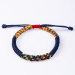Buddha Stones Tibetan Handmade Colorful King Kong Knot Luck Braid String Bracelet Bracelet BS 10
