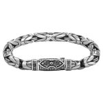 Buddha Stones Dorje Vajra Om Mani Padme Hum Peace Love Copper Chain Bracelet Bracelet BS 6