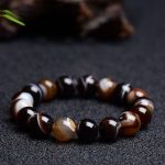 Buddha Stones Tibetan Sardonyx Happiness Positive Bracelet Bracelet BS 8