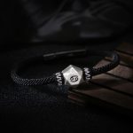 Buddha Stones 999 Sterling Silver 12 Constellations of the Zodiac Protection Handmade String Bracelet Bracelet BS 6