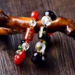 Buddha Stones Chinese Zodiac Feng Shui Obsidian Five-Element Wealth Porsperity Bracelet Bracelet BS 10