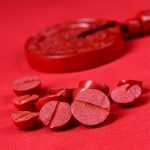 Buddha Stones Natural Cinnabar Mountain Ghosts Spend Money Bagua Blessing Necklace Pendant Key Chain Necklaces & Pendants BS 4