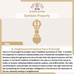 Buddha Stones Tibet Om Mani Padme Hum Double Dorje Vajra Creativity Bracelet Bracelet BS 6