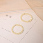 Buddha Stones Natural Citrine Happiness Prosperity Ring Ring BS 13