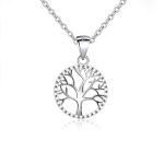 Buddha Stones The Tree of Life 925 Sterling Silver Creation Necklace Pendant Necklaces & Pendants BS 1