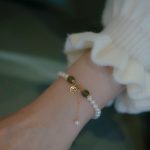Buddha Stones Natural Pearl Hetian Jade Happiness Wisdom Bead Bracelet Bracelet BS 8
