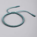 Buddha Stones Tibetan 3Pcs King Kong Knot Handcrafted Amulet Strength Bracelet Bracelet BS 5