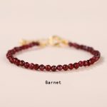Buddha Stones Strawberry Quartz Prehnite Peridot Lazurite Pink Crystal Tourmaline Healing Chain Bracelet 18