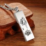 Buddha Stones Tathagata Buddha Strength Protection Amulet Lucky Pendant Necklace Necklaces & Pendants BS 10