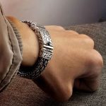 Buddha Stones Retro Vine Totem Pattern Braided Healing Chain Bracelet Bracelet BS 8