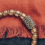 Buddha Stones Tibetan Red Agate Green Agate Copper Confidence Fortune Bracelet Bracelet BS 12
