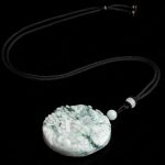 Buddha Stones Mountain Landscape Jade Abundance String Necklace Necklaces & Pendants BS 7