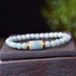 Buddha Stones Natural Jade Luck Prosperity Bracelet Bracelet BS 4