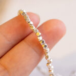 Buddha Stones 925 Sterling Silver Beaded Blessing Ring Ring BS 4