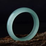 Buddha Stones Natural Jade Luck Healing Prosperity Bangle Bracelet Bracelet Bangle BS 9