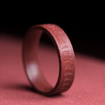 Buddha Stones Cinnabar Om Mani Padme Hum Auspicious Clouds Blessing Ring Ring BS Om Mani Padme Hum 22mm