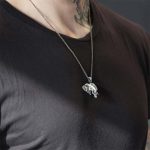 Buddha Stones Elephant Pewter Titanium Steel Strength Necklace Pendant Necklaces & Pendants BS 2
