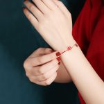 Buddha Stones 925 Sterling Silver Color-changing Chinese Zodiac Luck Protection Red String Chain Bracelet Bracelet BS 18