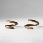 Buddha Stones Simple Design Copper Luck Adjustable Ring Ring BS 5