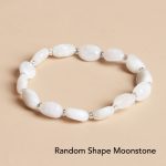 Buddha Stones Natural Irregular Shape Stone Crystal Meditation Balance Bracelet