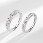 Buddha Stones 925 Sterling Silver PiXiu Balance Adjustable Couple Ring Ring BS main