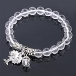 Buddha Stones Natural Gemstone Tree of Life Lucky Charm Stretch Bracelet Bracelet BS 29