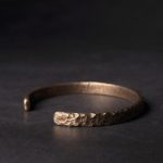 Buddha Stones Simple Design Copper Wealth Cuff Bracelet Bracelet Bangle BS 8