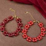 Buddha Stones Natural Cinnabar Beaded Blessing Bracelet Bracelet BS 1