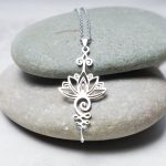 Buddha Stones Lotus Luck Wealth Necklace Pendant Necklaces & Pendants BS 1