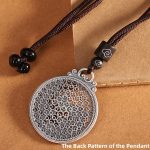 Buddha Stones 990 Sterling Silver Phoenix Luck Protection Necklace Pendant Necklaces & Pendants BS 6