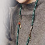Buddha Stones 108 Mala Beads Bodhi Seed Dzi Bead Wisdom Bracelet Bracelet Mala BS 4