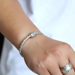 Buddha Stones Tibetan Auspicious Clouds Om Mani Padme Hum Engraved Creativity Bracelet Bangle Bracelet Bangle BS 9