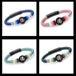 Buddha Stones Buddha Character Ebony Handcrafted Rope Bracelet Bracelet BS 19