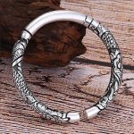 Buddha Stones Dragon Auspicious Clouds Luck Protection Bracelet Adjustable Bangle Bracelet Bangle BS 3