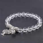 Buddha Stones Natural Gemstone Tree of Life Lucky Charm Stretch Bracelet Bracelet BS 31