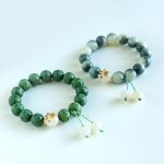 Buddha Stones Bodhi Seed Om Mani Padme Hum Carved Harmony Bracelet Bracelet BS 17