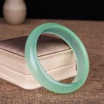 Buddha Stones Natural Jade Luck Healing Prosperity Bangle Bracelet Bracelet Bangle BS 5