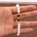 Buddha Stones Natural White Jade Protection Bracelet Bracelet BS 3