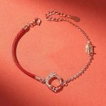 Buddha Stones 925 Sterling Silver Year Of The Dragon Copper Koi Fish Luck Protection Bracelet Bracelet BS 4