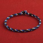 Buddha Stones "May prosperity fill your life" Lucky Multicolored Bracelet Bracelet BS 19cm