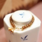 Buddha Stones 925 Sterling Silver Natural Hetian Jade Lily Of The Valley Charm Bracelet Bracelet BS 6