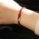 Buddha Stones Alloy Peace Buckle Luck Red String Bracelet Bracelet BS 3