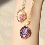 Buddha Stones Natural Colorful Fluorite Nine-Tailed Fox Protection Necklace Pendant Necklaces & Pendants BS 10