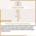 Buddha Stones Glass Bead Dream Catcher Protection Charm Bracelet Bracelet BS 6