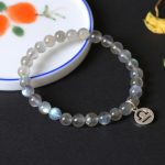 12 Constellations of the Zodiac Moonstone Charming Bracelet Bracelet BS 1