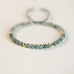 Buddha Stones Moss Agate Lucky Balance Bracelet Bracelet BS 5