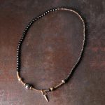 Buddha Stones Rainbow Obsidian Ebony Wood Copper Healing Triple Wrap Bracelet Bracelet BS 7