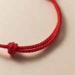 Buddha Stones Year of the Dragon 925 Sterling Silver Handmade Dragon Carved Success Braided Red Bracelet Bracelet BS 4