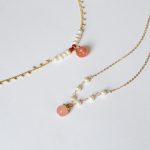 Buddha Stones Gold-plated Copper Natural Yanyuan Agate Pearl Positive Necklace Pendant Bracelet Earrings Set Bracelet Necklaces & Pendants BS main