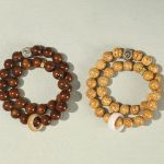 Buddha Stones Tibetan Natural Purple Gold Rat Bodhi Seed Wealth Double Wrap Bracelet Bracelet BS 14
